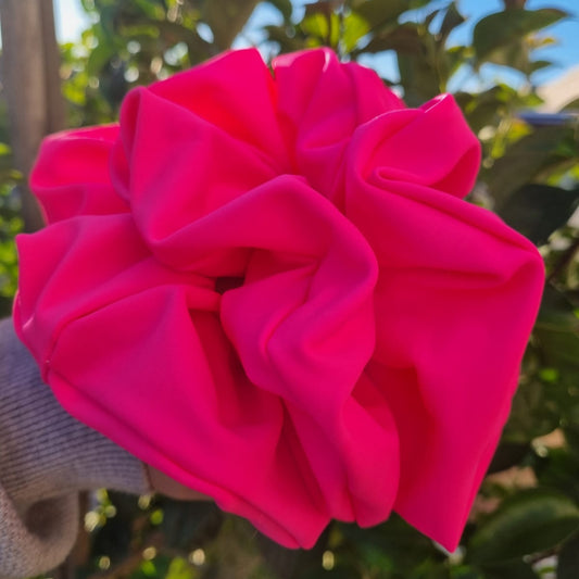 Scrunchie Fucsia fluor